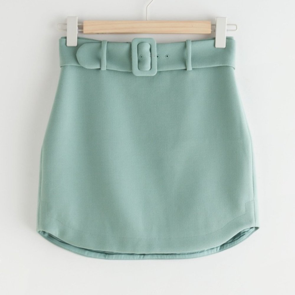 Belted Mini Skirt from & Other Stories
